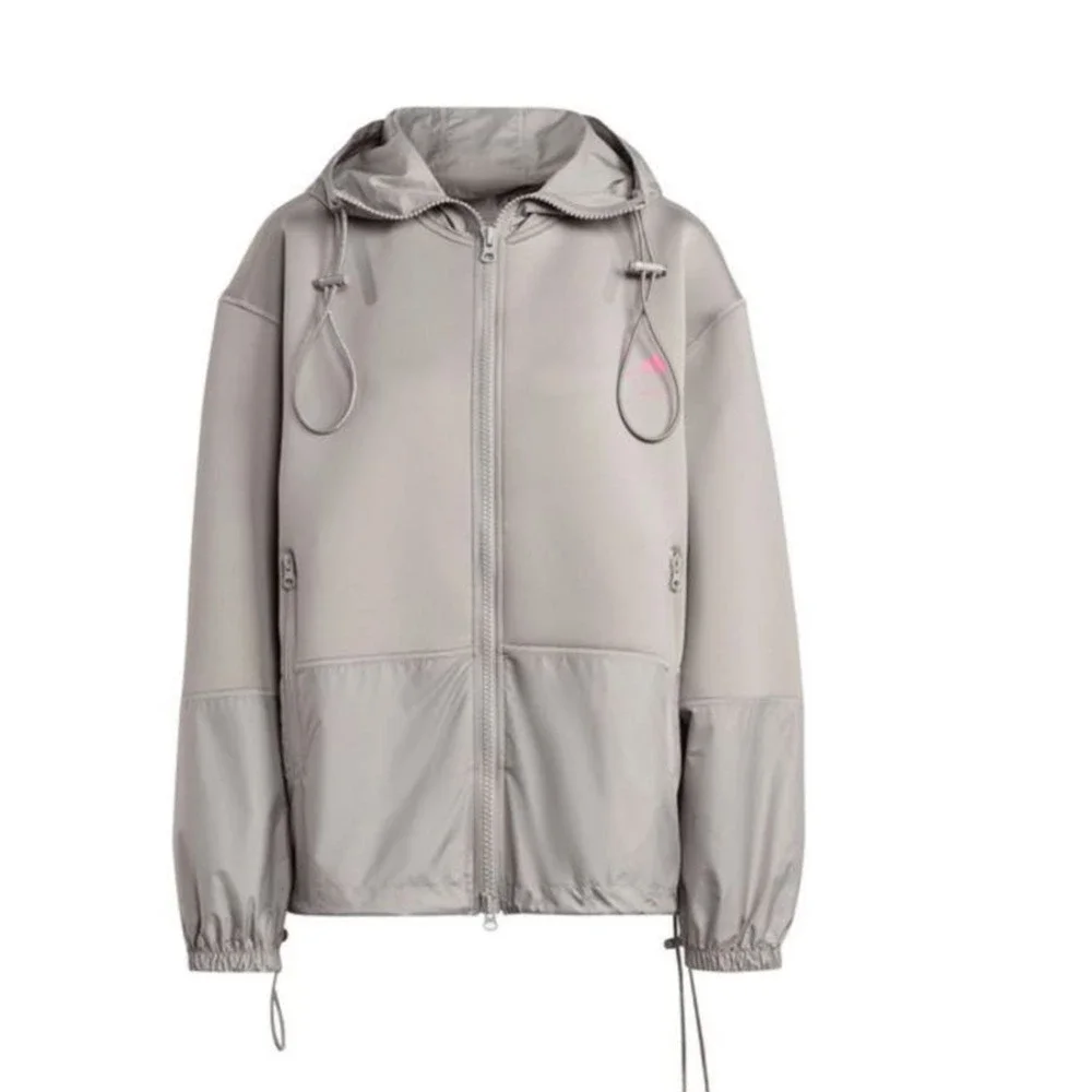 NEW ADIDAS BY STELLA MCCARTNEY Gray Scuba Jacket Size Small - Picture 8 of 12